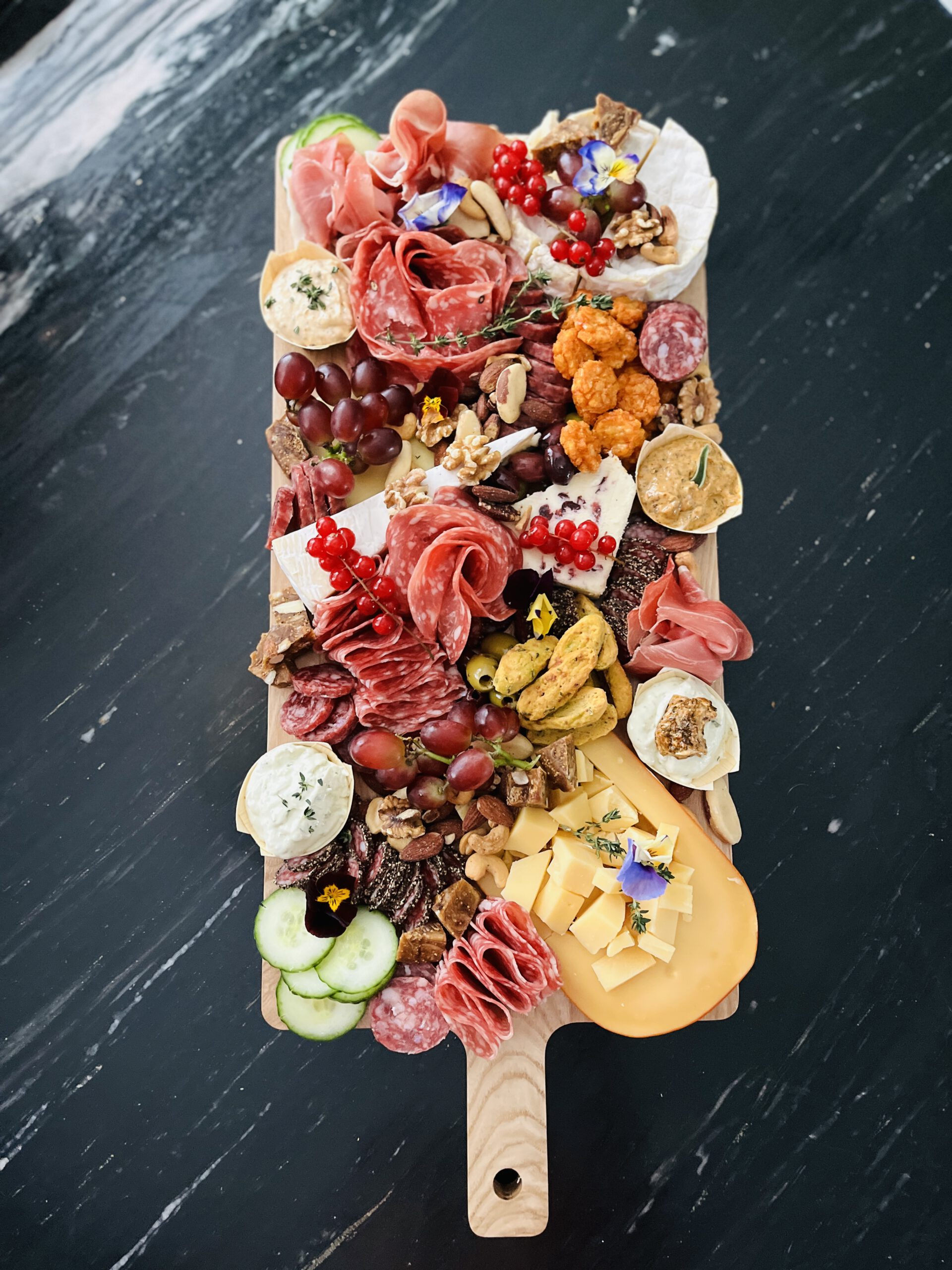 Nieuwjaarsborrelplank